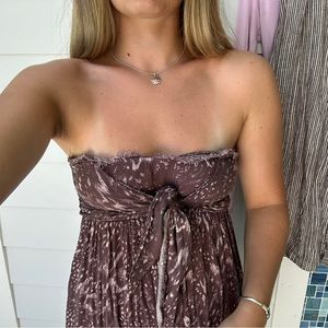 Strapless Sundress